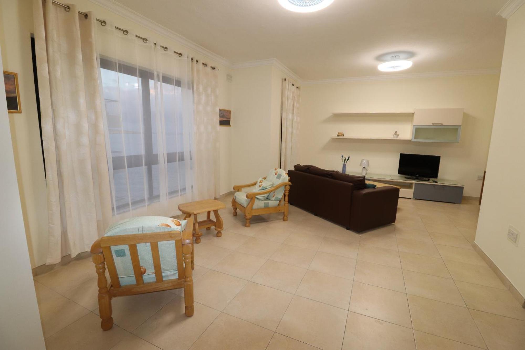 Apartament The Sea Just Across The Road - Flat 3 San Pawl il-Baħar Zewnętrze zdjęcie
